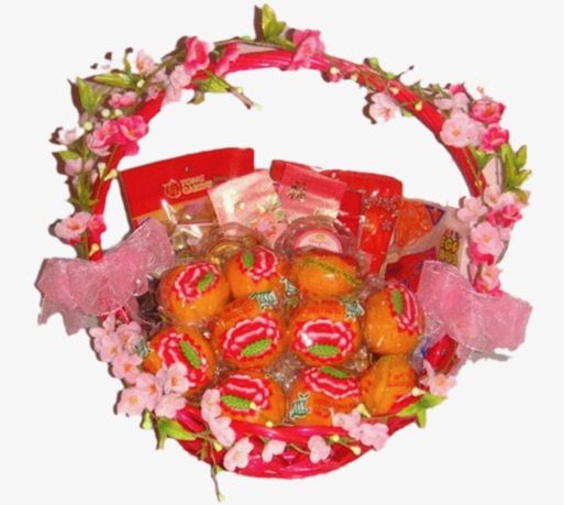 Chinese New Year Hampers - Basketful of Oranges - standard