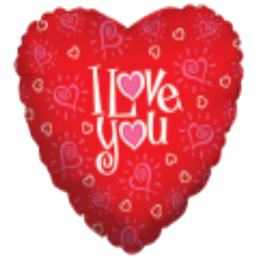 I Love You Balloon
