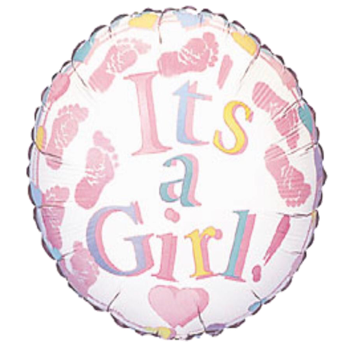 It's A Girl Balloon
