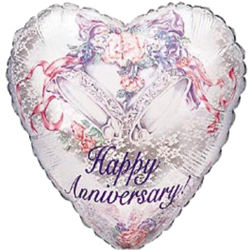Happy Anniversary Balloon