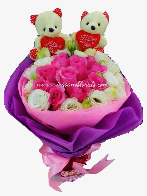 Bouquets - Beary Couple - standard