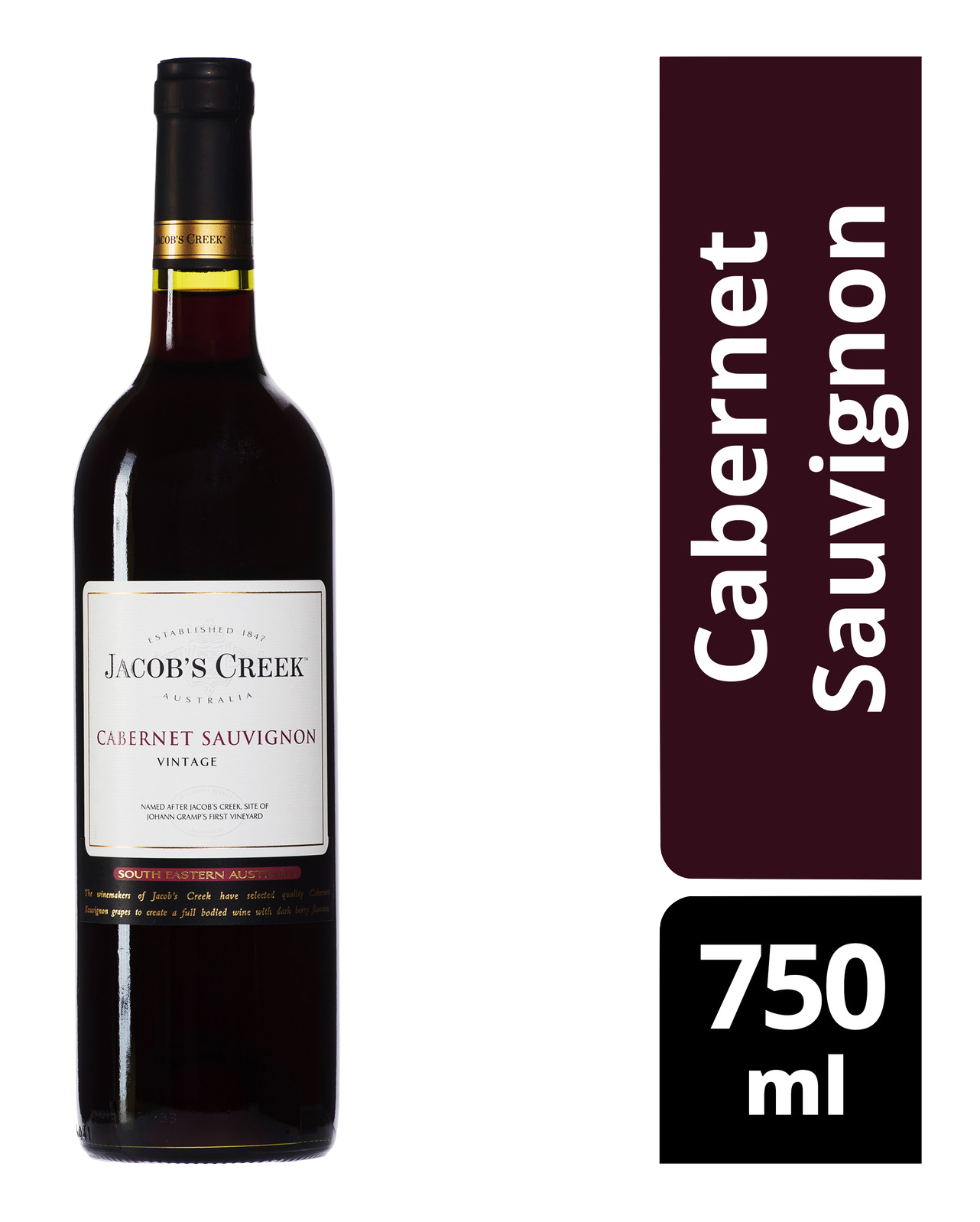 Jacob's Creek Red Wine - Cabernet Sauvignon 750ml